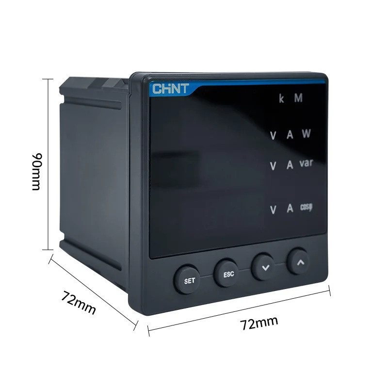 สินค้าใหม่ใหม่และต้นฉบับ CHINT PD666-2SK3 สมาร์ทมิเตอร์พลังงานดิจิตอลสามเฟสมัลติฟังก์ชั่มิเตอร์ไฟฟ้า