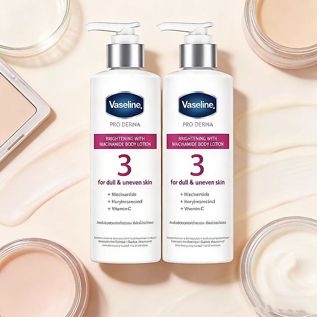 ซื้อ 1 แถม 1 วาสลีน โปร เดอร์มา โลชั่น บอดี้แอมพูล เข้มข้นเหมือนเซรั่มผิวหน้า 250มล.Vaseline Proderma Body Lotion 250 ml