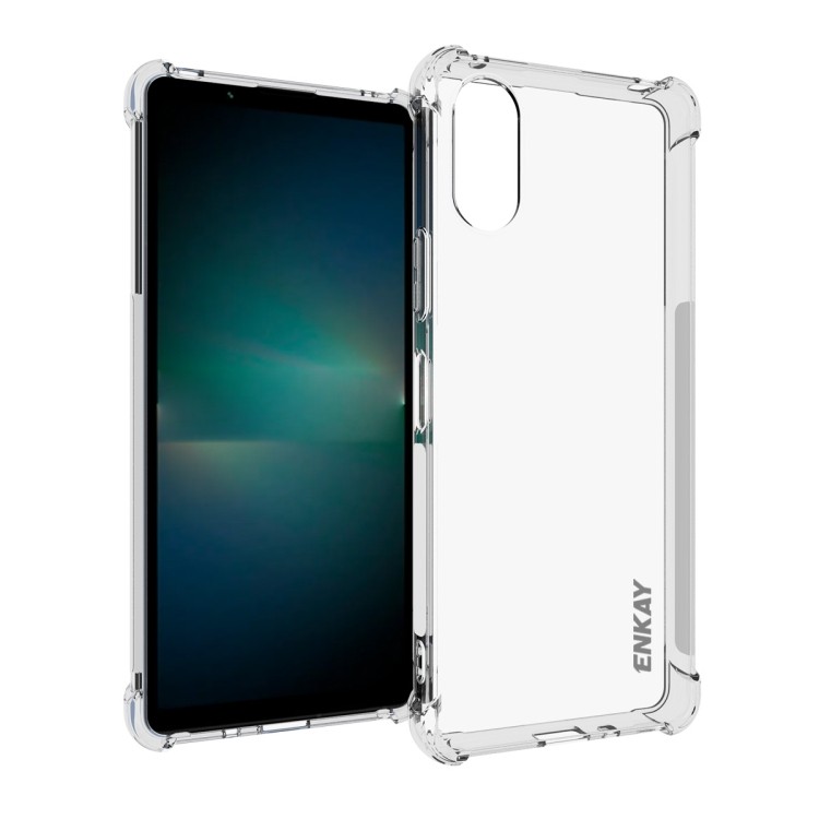 โรงงานขายตรง ENKAY หมวก-Prince โปร่งใส TPU เคสโทรศัพท์กันกระแทกสําหรับ Xperia 10 VI/Sony Xperia 1 VI