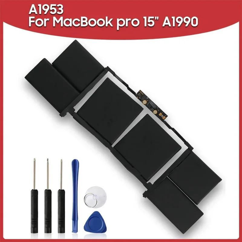 แบตเตอรี่ A1953 สำหรับ MacBook Pro 15" A1990 2018 2019