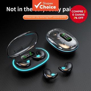 X55 Fones De Ouvido Mini Sem Fio Estéreo Escondido Alta Fidelidade Jogo Música Sono Redução Ruído Qualidade Para Uso Diá