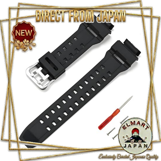 [Direct From Japan] [Tyqzor] Plastic Belt, Compatible G-SHOCK GW-9110,GW-9100,G-9100,GW-9200J,GW-923