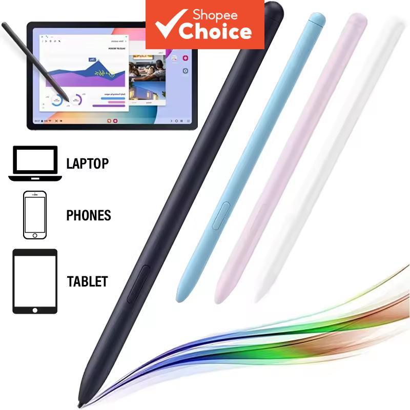 S Pen สําหรับ Samsung Galaxy แท็บเล็ตรุ่น S9 S8 S7 S6 Lite Tab S9FE S7FE ปากกาสัมผัสสําหรับวาดภาพทดแทน