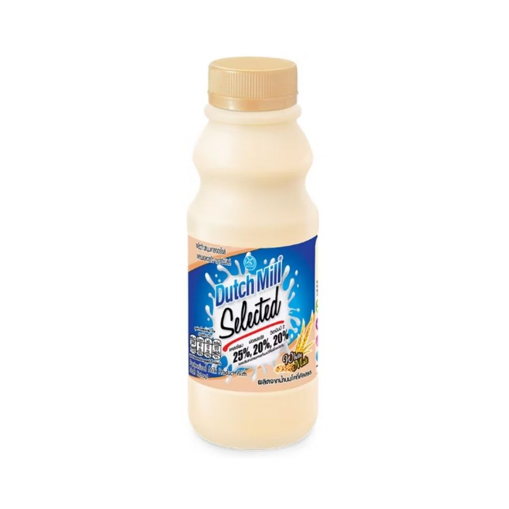 ดัชมิลล์ ซีเล็คเต็ด นมสดรสมอลต์ DutchMill Selected Malt Milk 400ml.