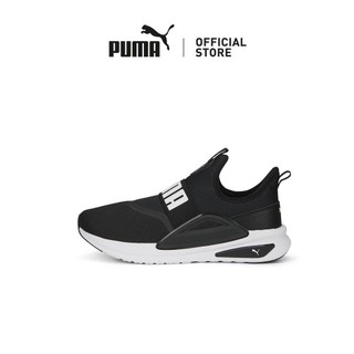 PUMA Unisex Softride Enzo Evo Slip-On Running Shoes(Black)