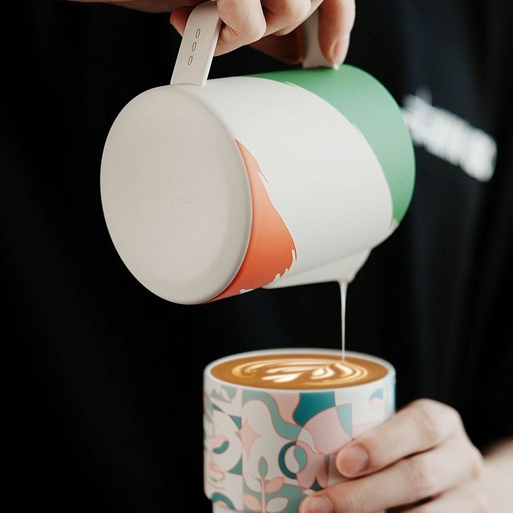 MHW-3BOMBER Bomber Professional กาแฟดึงดอกไม้กระบอก Sharp ปาก