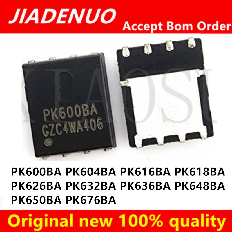 5PCS PK600BA PK604BA PK616BA PK618BA PK626BA PK632BA PK636BA PK648BA PK650BA PK676BA QFN-8 ชิปเซ็ต I