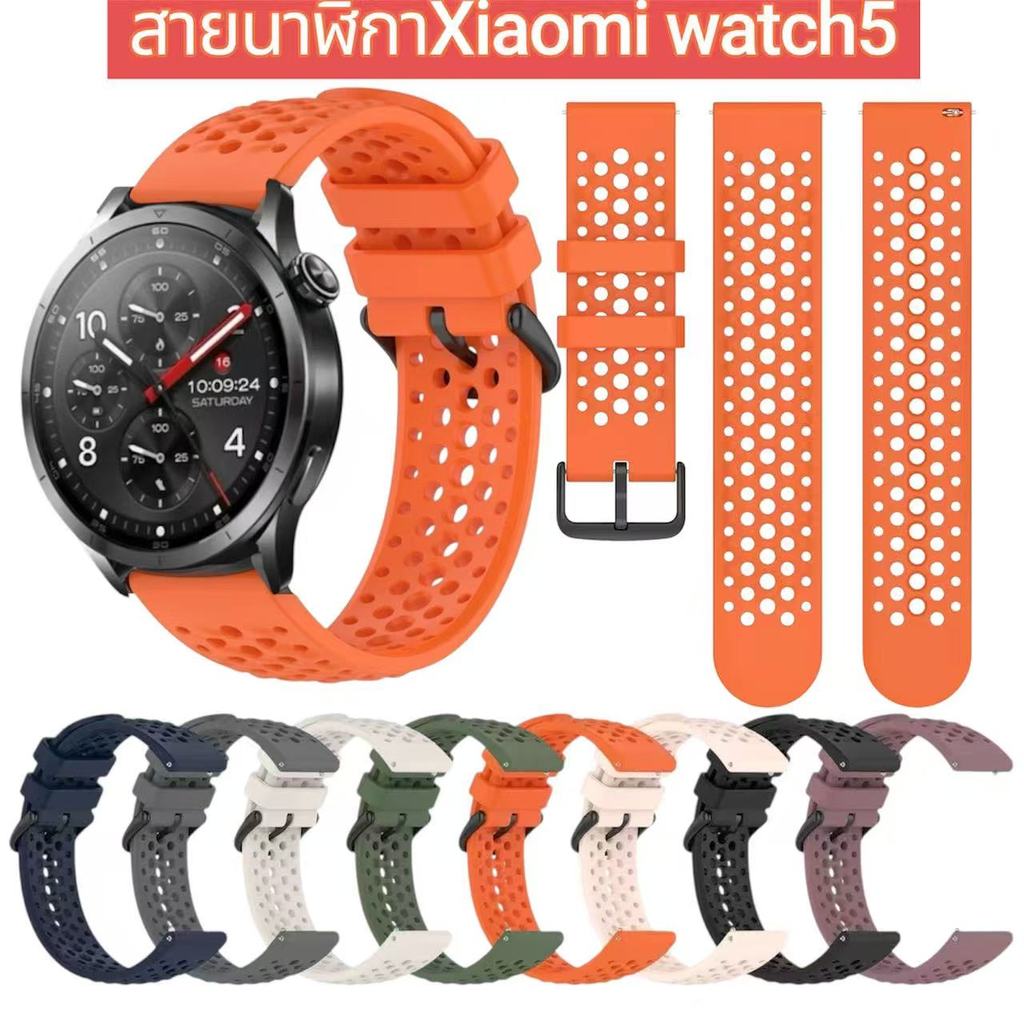 สายนาฬิกาXiaomi watch5 46mm S4 46mm S3 S2 S1 S1active S1pro watch sport redmi watch5active 5lite