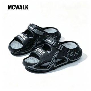 MCWALK รองเท้าแตะ EVA รองรับอุ้งเท้า กันกลิ่น กันแบคทีเรีย ยูนิเซ็กซ์ ใส่ขับรถทำงานออฟฟิศได้ MC2518