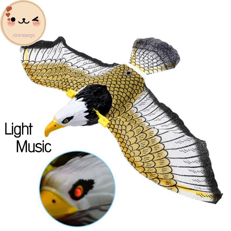 Chee Luminous Bird Repellent แขวน Eagle พร้อมเพลง Flying Bird Scarer Flying Bird EN