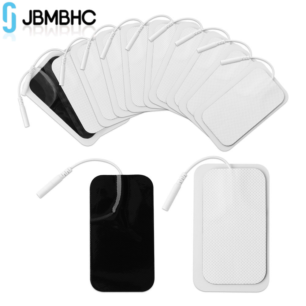 แผ่นเจลอิเล็กโทรด JBMBHC – แผ่นทดแทนไม่ทอแบบมีกาวในตัวสําหรับการบําบัดกล้ามเนื้อและบรรเทาอาการปวด