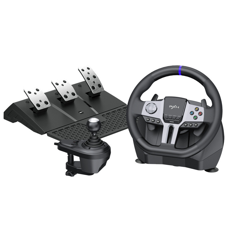 PXN Lastda V9 Gen2 Racing เกมพวงมาลัย 900 องศารถจําลอง pc PS4 สวิทช์ทัวร์
