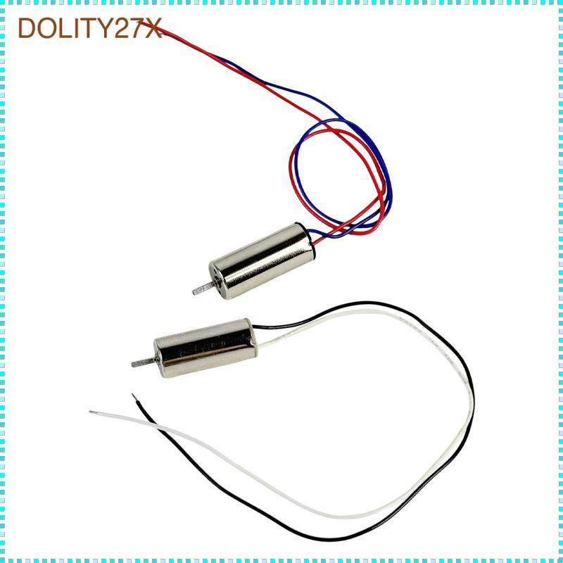 [dolity27x] RC Car Motor Metal Mini DC Motor Coreless Hollow Cup 8520 Motor for Model Aircraft and D