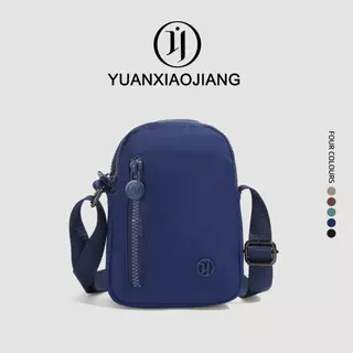 YUANXIAOJIANG กระเป๋าสะพายข้างใบเล็กใช้ได้ทั้งชายหญิงแนวสตรีทผ้ากันน้ำเบาสบายมี5สี