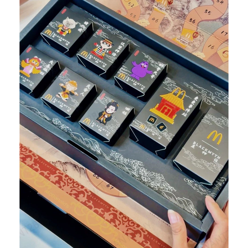 UMI McDonalds X Black Myth Wukong Board Game Chess Doll