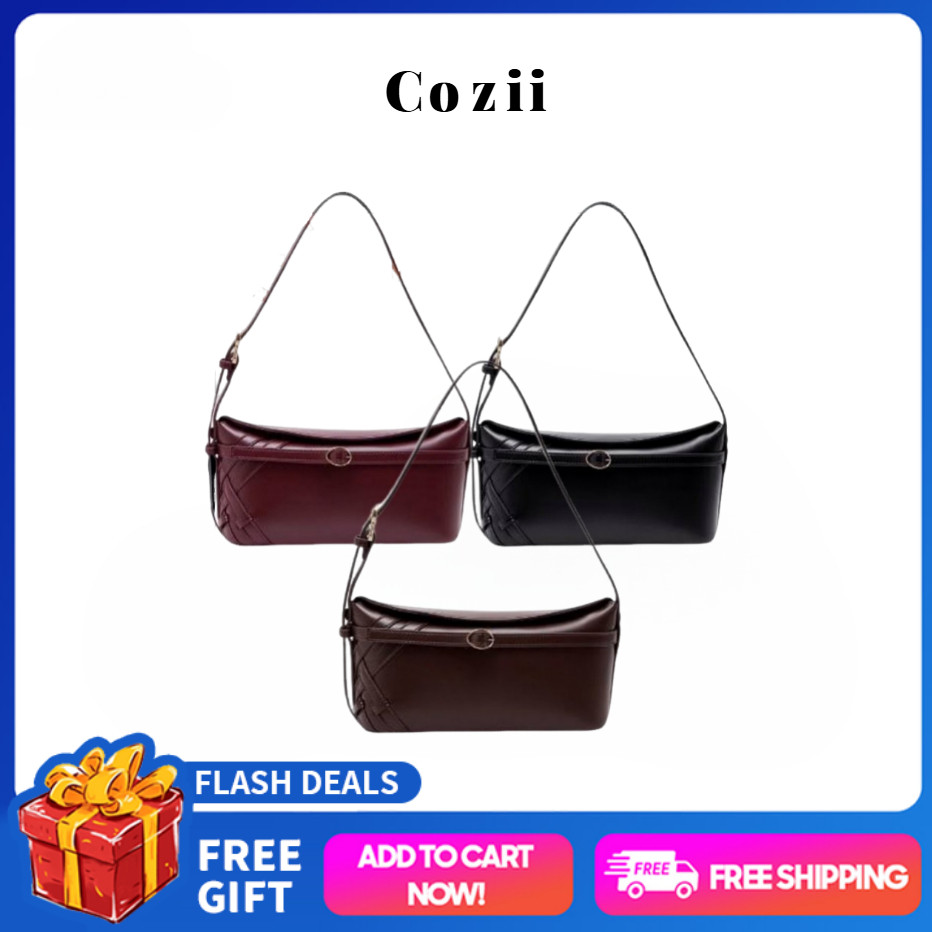 【สินค้าพร้อมส่ง】💯ของแท้ Cozii ALLIE EAST-WEST COLLECTION One bag กระเป๋าผ้า official กระเป๋า