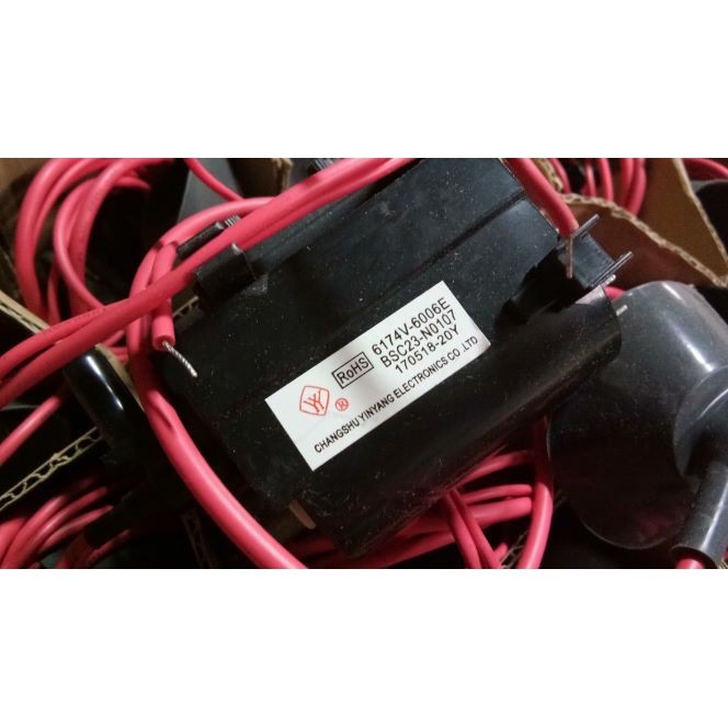 ฟลายแบ็ค ทีวี แอลจี flyback 6174v-6006e 6174z-6040c แท่น MC-019  ทั้ง 2 เบอร์สามารถแทนกันได้เลย