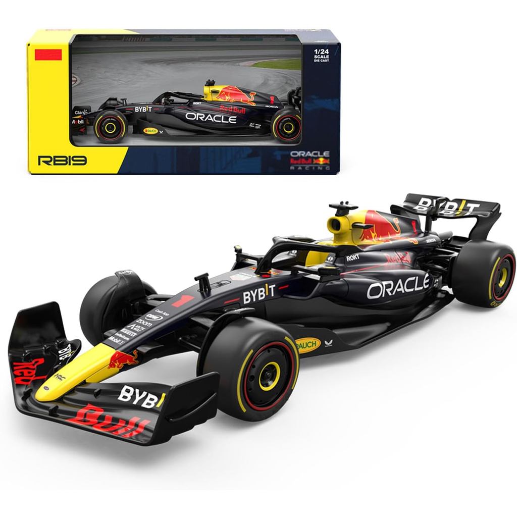 1:24 F1 RB19 สําหรับรถDiecastโลหะ RedBullพร้อมล้อฟรี,สูตร 1 รถแข่ง,รถสล็อตเหมาะสําหรับของขวัญสะสมสํา