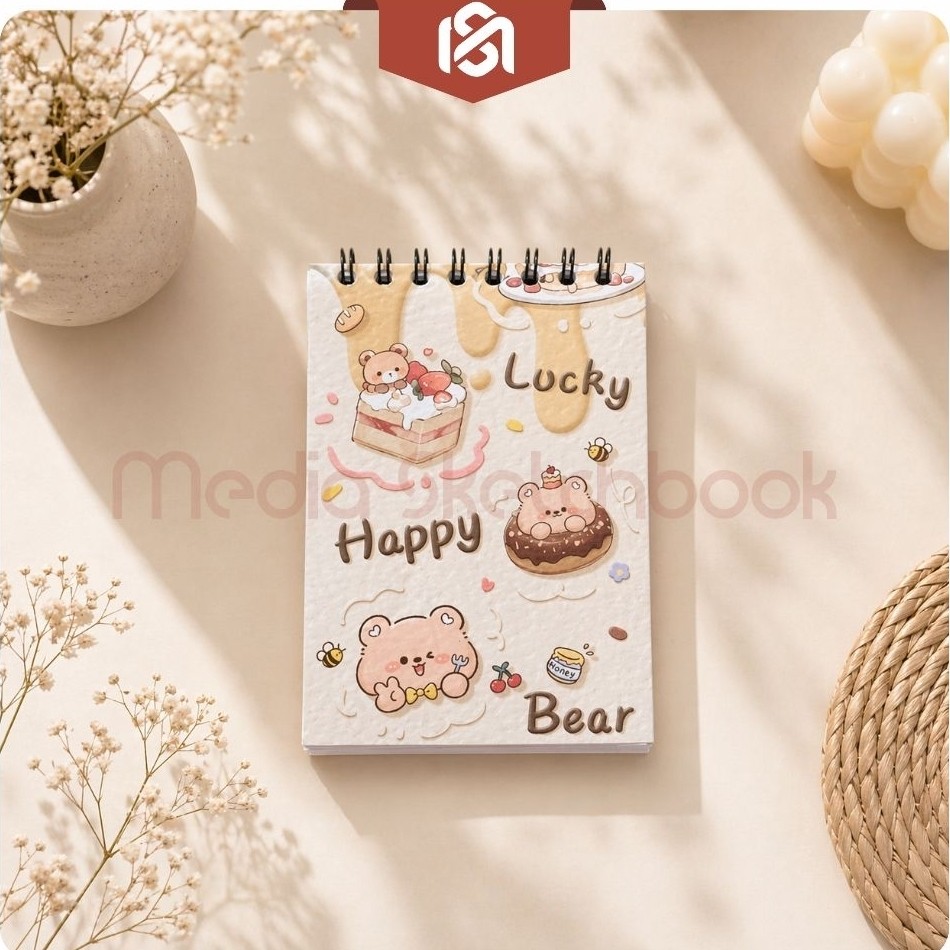 [RANDOM] สมุดโน๊ต Mini B7 น่ารักพร้อมตัวละครน่ารัก | ความงาม สมุดโน๊ตเกลียวเล็กสําหรับเด็กนักเรียน