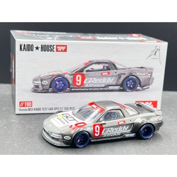 Kaido House x Mini GT  Honda NSX Kaido Test Car Spec V1
