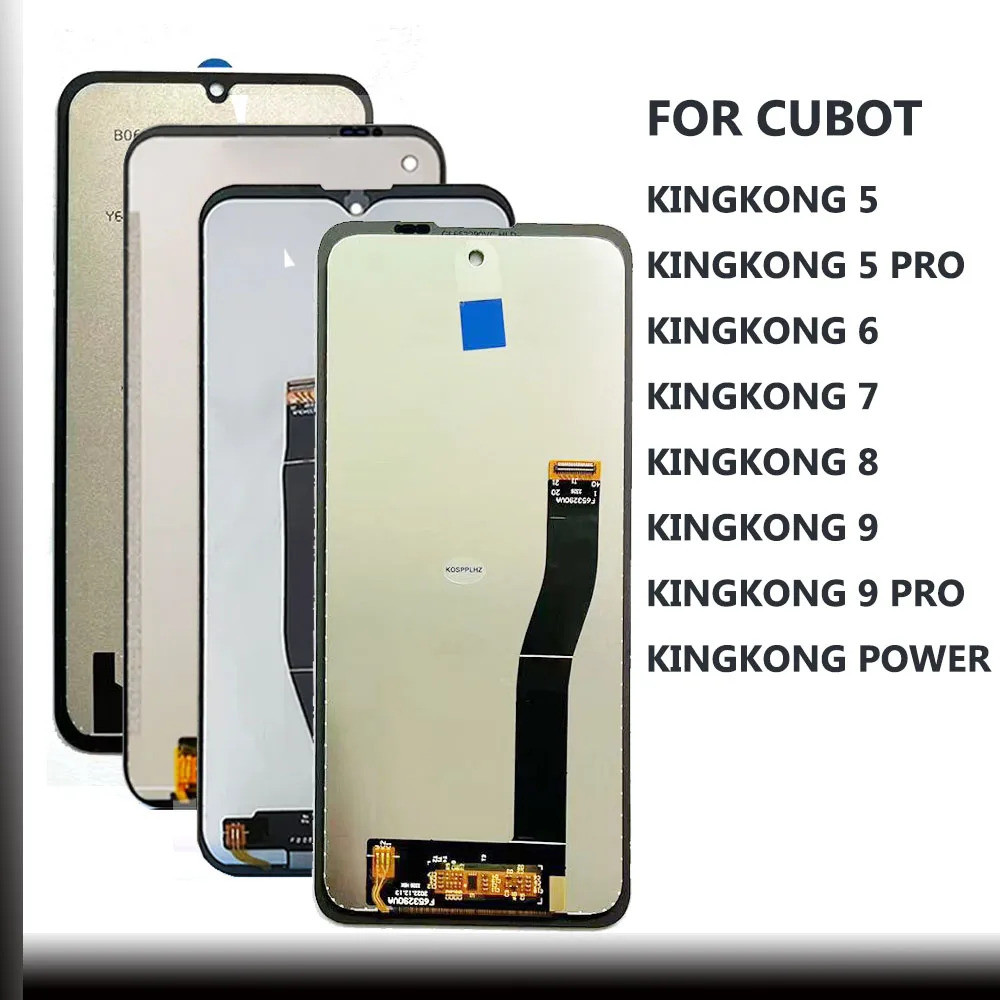 LCD สําหรับ Cubot KingKong ES Power 3 LCD KINGKONG 6 7 8 9 PRO KING KONG Power จอแสดงผล LCD หน้าจอสั
