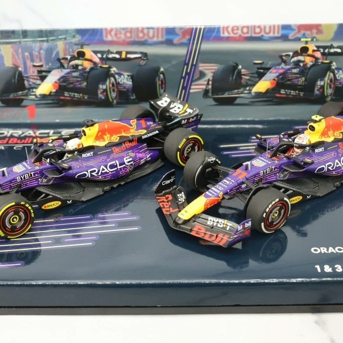 MINICHAMPS 1/43 Oracle Red Bull Racing RB19 2023 Oracle Red Bull Racing RB19 2023 Vegas GP 1 & 3 Car