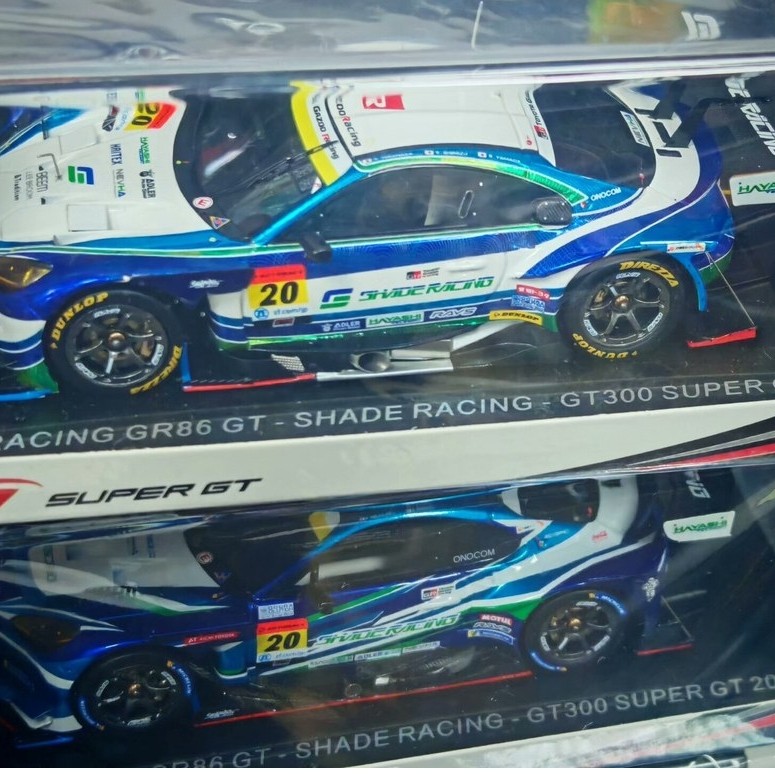 [Orphan] 2024 2023 super gt gt300 spark Toyota gr86 Racing Model 1: 43 เฉดสี