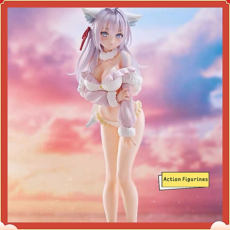 [สินค้าใหม่ขายดี] White Fox-Allie Next Seat Allie เพื่อนร่วมชั้น [รุ่นนอกทะเล] นําเข้าตุ๊กตาคุณภาพ GK รุ่นเครื่องประดับรูปปั้นอุปกรณ์ต่อพ่วงสองมิติของเล่นอินเทรนด์ของขวัญตุ๊กตาแอ็คชั่น