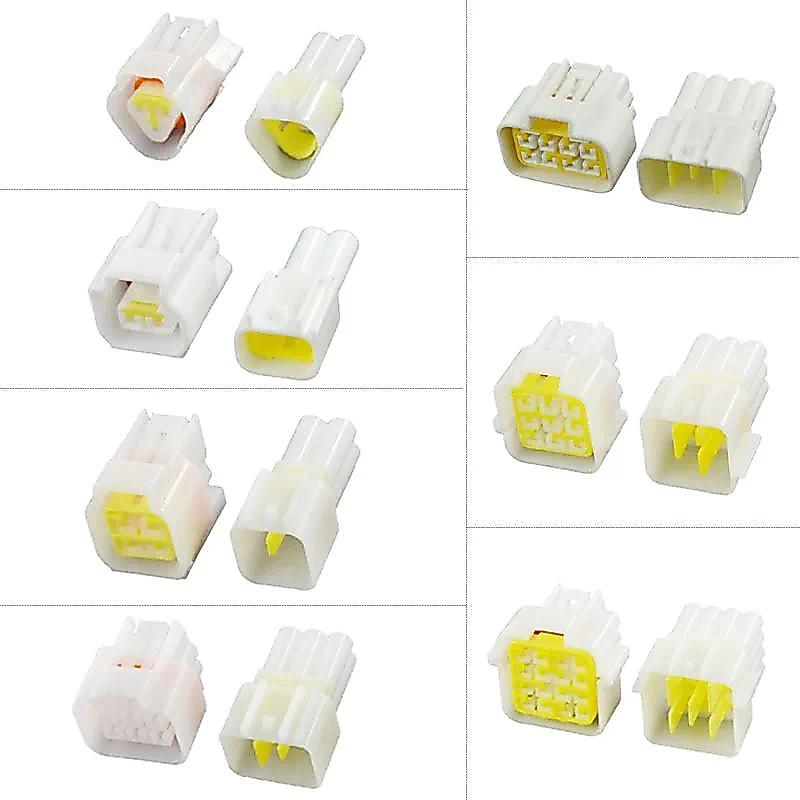 J ขั้วต่อกันน้ำแบบอัตโนมัติ 2 3 4 6 8 9 16p รุ่น 2.3 ซีรีส์ FW-C-2F-B FW-C-16F-B FW-C-2M-B FW-C-6M-B