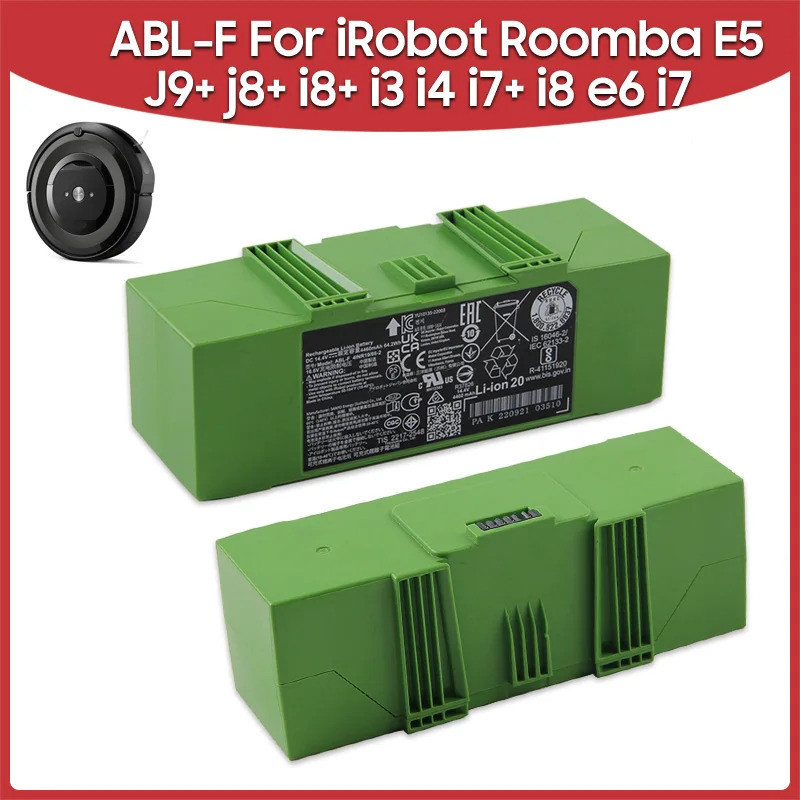 แบตเตอรี่ทดแทนใหม่ ABL-F สำหรับ iRobot Roomba E5 J9+ j8+ i8+ i3 i4 i7+ i7 i8 e5 e6 e6198 7550 +i