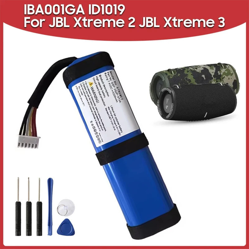 แบตเตอรี่ทดแทน IBA001GA ID1019 5000mAh สำหรับ JBL Xtreme 2 JBL Xtreme 3 Xtreme2 Xtreme Bluetooth