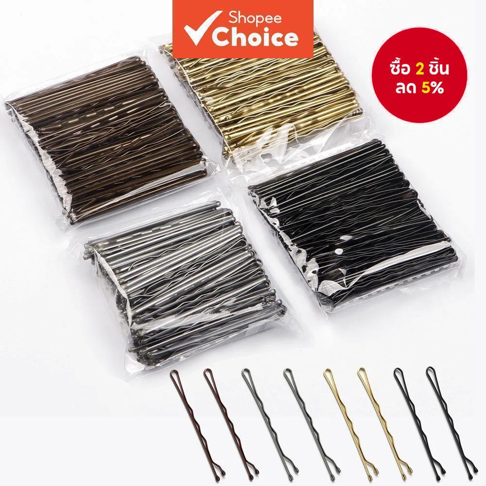 กิ๊บติดผมขนาด 4 สี 5 ซม. 50 ชิ้น - ด้ามหยักหยิกสําหรับผู้หญิง, เครื่องประดับผม Bobby Pins