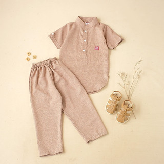 Baju Koko Setelan Anak Laki-Laki 5-12 Tahun | Koko Ibrahim | Setelan Koko Pakistan