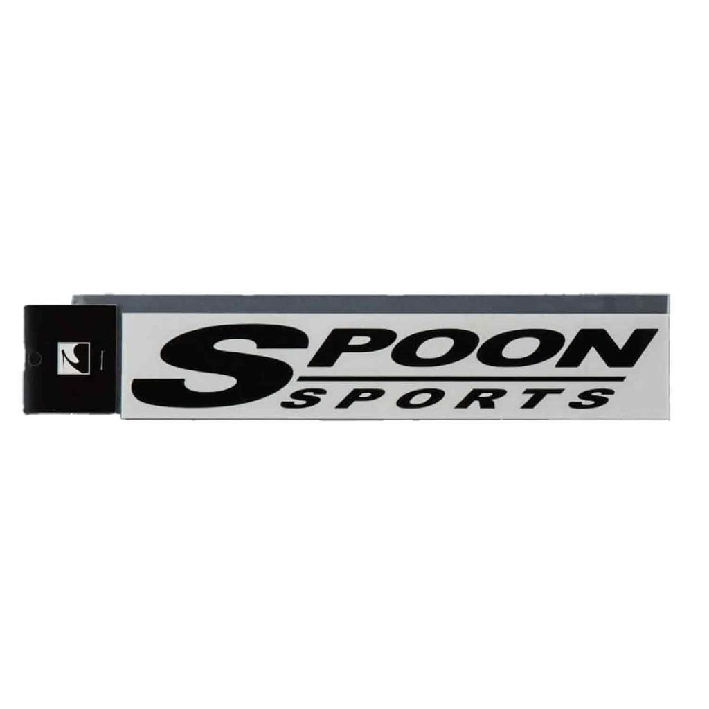 Spoon 【Sticker】 SPOON SPORTS LOGO STICKER BLACK ALL-90000-B21 | 【สติกเกอร์】 สติ๊กเกอร์โลโก้ SPOON SP