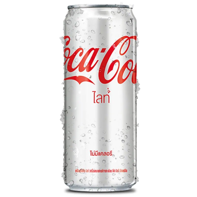 โค้ก ไลท์ น้ำอัดลมสูตรไม่มีแคลอรี Coke Light 325ml.