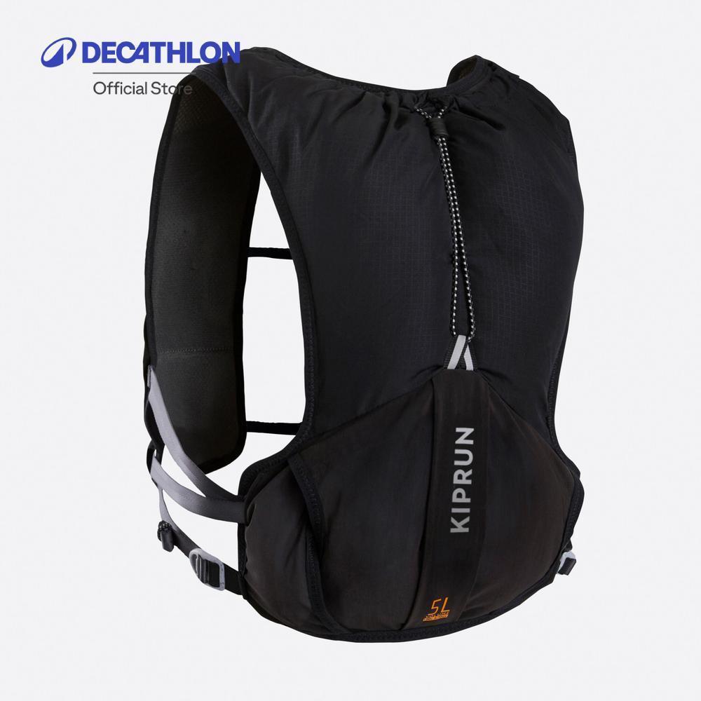 Decathlon Running Trail Running Bag 5L เป้น้ำวิ่งเทรลขนาด 5 ลิตร - Black
