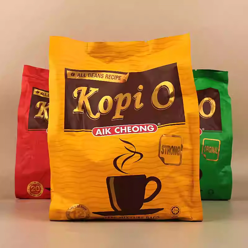2026新款马来西亚进口益昌kopi O黑咖啡混合速溶咖啡袋黑咖啡豆阿拉比卡Malaysia Imports Yichang kopi O Black20260609
