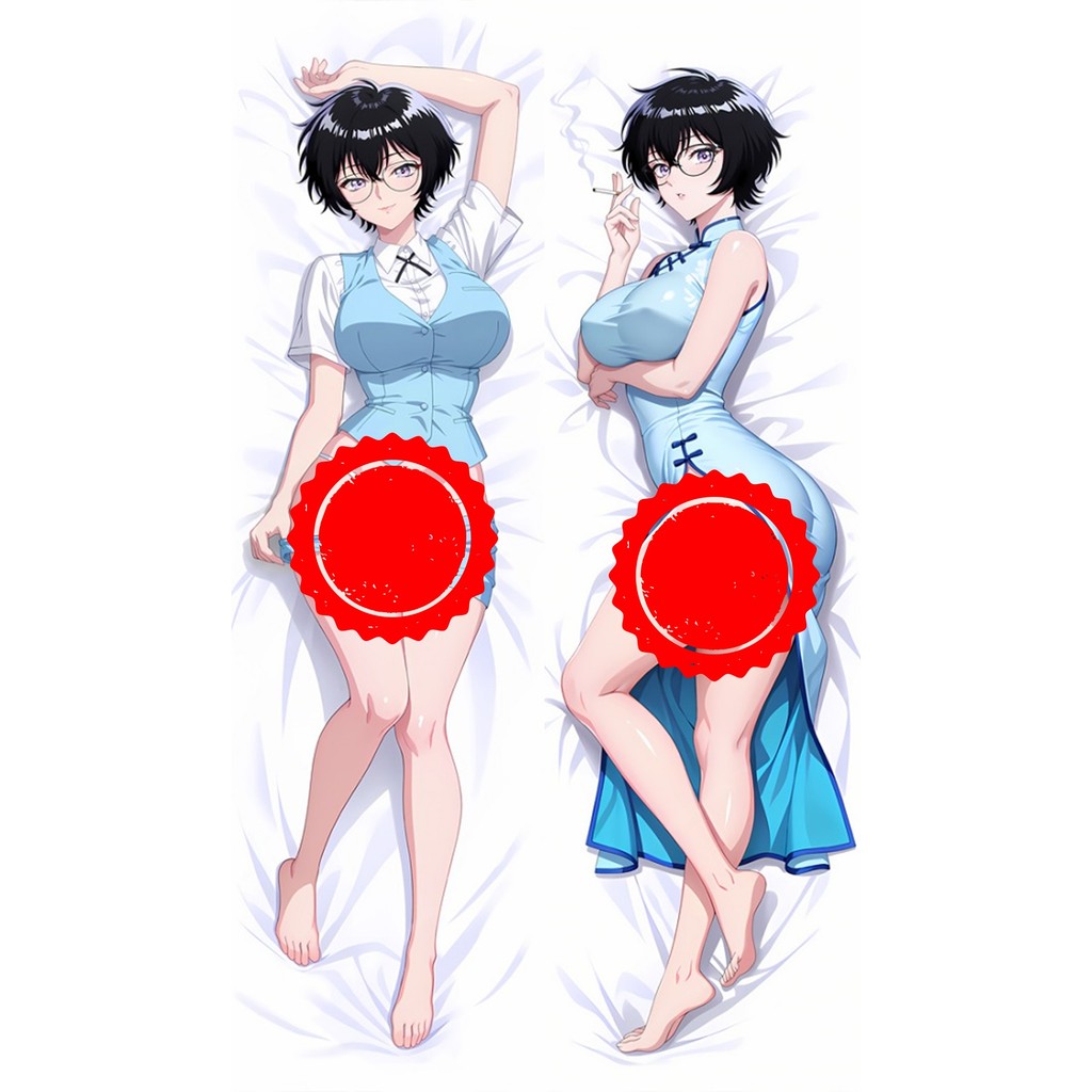 Reiko Kujirai Kowloon Generic Romance อะนิเมะ Dakimakura กอดหมอน Props พิมพ์สองด้านผ้าปูที่นอน