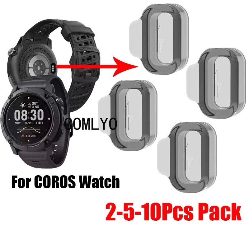 5-10Pcs ฝุ่นสําหรับ Coros Vertix Pace Pro 4 3 2 2s Nomad Anti Plug Cap สําหรับ Coros Apex 4 2 Pro 46 มม.42 มม.TPU ฝุ่นนุ่มปลั๊กสมาร์ทนาฬิกาชาร์จพอร์ตซิลิโคน Protector