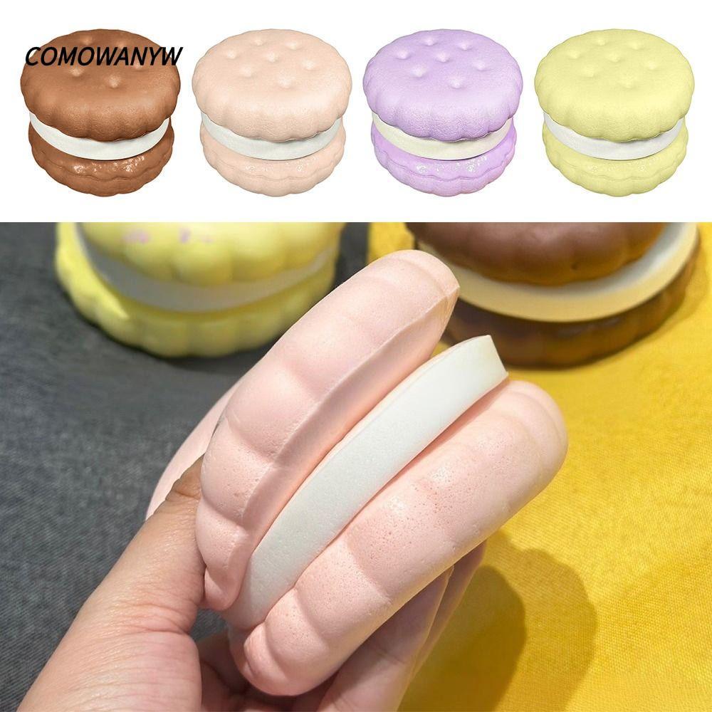 COMWANYW ของเล่นบีบ, คุกกี้ขนาดใหญ่นุ่มช้า Rising ของเล่น, ความเครียดบรรเทาช้า Rising Feature Sensory Fidget ผู้ใหญ่ของขวัญ