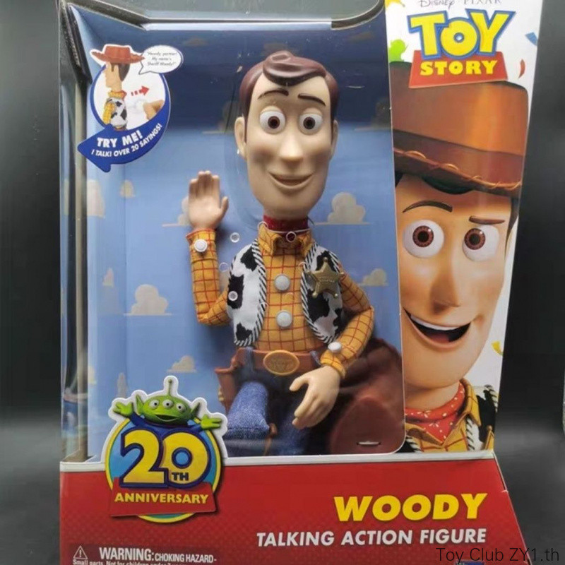 Toy Story 4 นายอําเภอ Woody Voice Bounce Wings Buzz Lightyear Triss ของเล่น Action Figure ของขวัญวันเกิดของขวัญวันเกิด