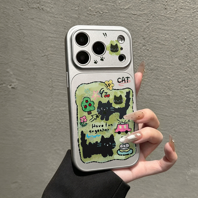 poppa💐เปลี่ยนเป็น 17 Pro Max ได้ทันที  ใส่แล้วเหมือนไอโฟน17 เคสแข็ง เคสไอโฟน for iPhone 13 17 11 14 16 15 12 Pro Max