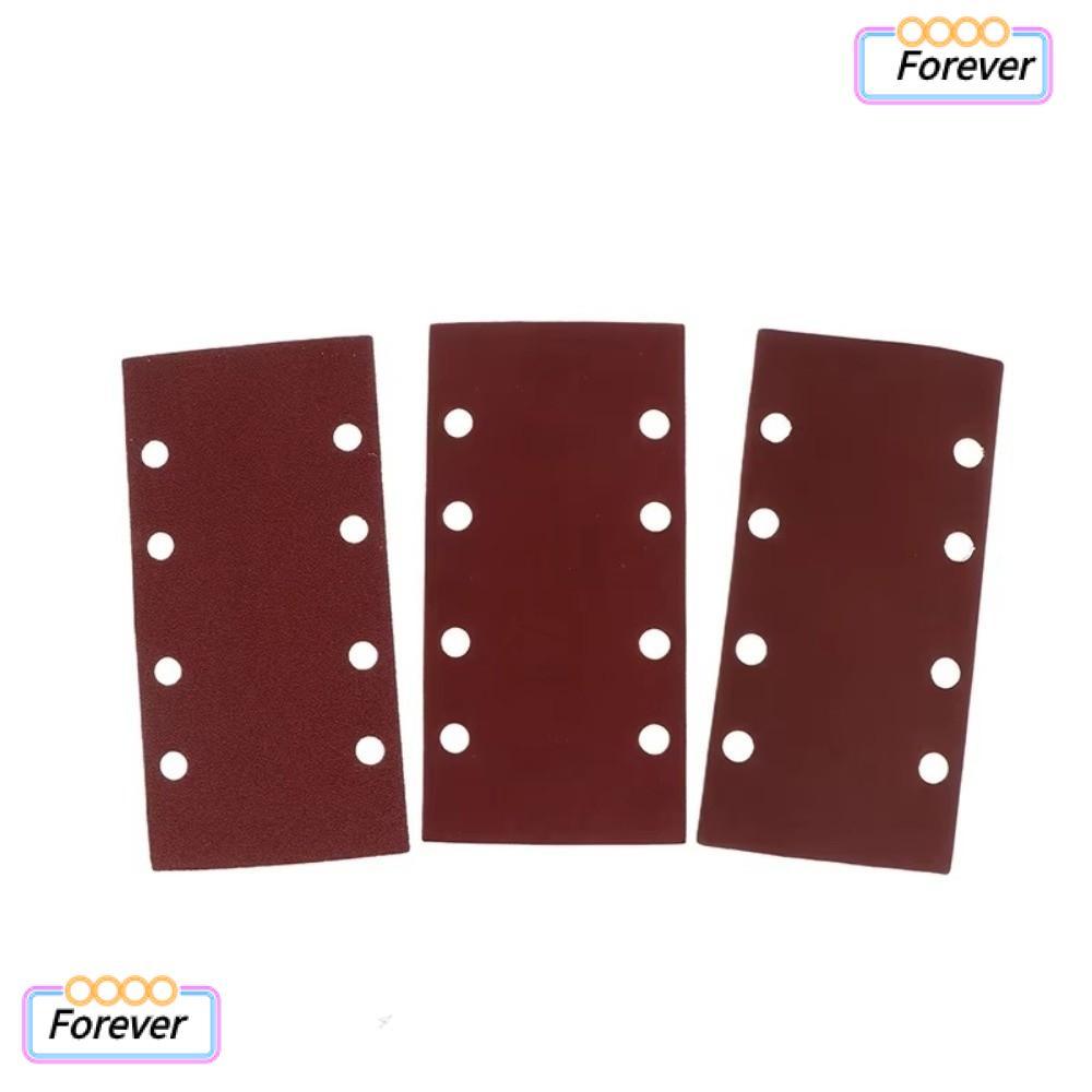 FOREVER 20 ชิ้น/เซ็ต Self-Adhesive กระดาษทราย,สารพันกรวด 185X93 มม.Flocked แผ่นกระดาษทราย,แบบพกพารูป