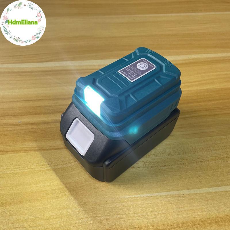 HdmEliana Converter MT Soet สําหรับ 18V พร้อมอะแดปเตอร์แบตเตอรี่ USB คู่ Fast ชาร์จเครื่องมือ TH