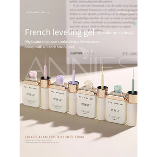 ANNIES กาวยาทาเล็บฝรั่งเศสสไตล์ใหม่ ความอิ่มตัวสูง สำหรับ Outline Painting 12ml - ตัวช่วยแต่งเล็บสวยงามแบบมืออาชีพ