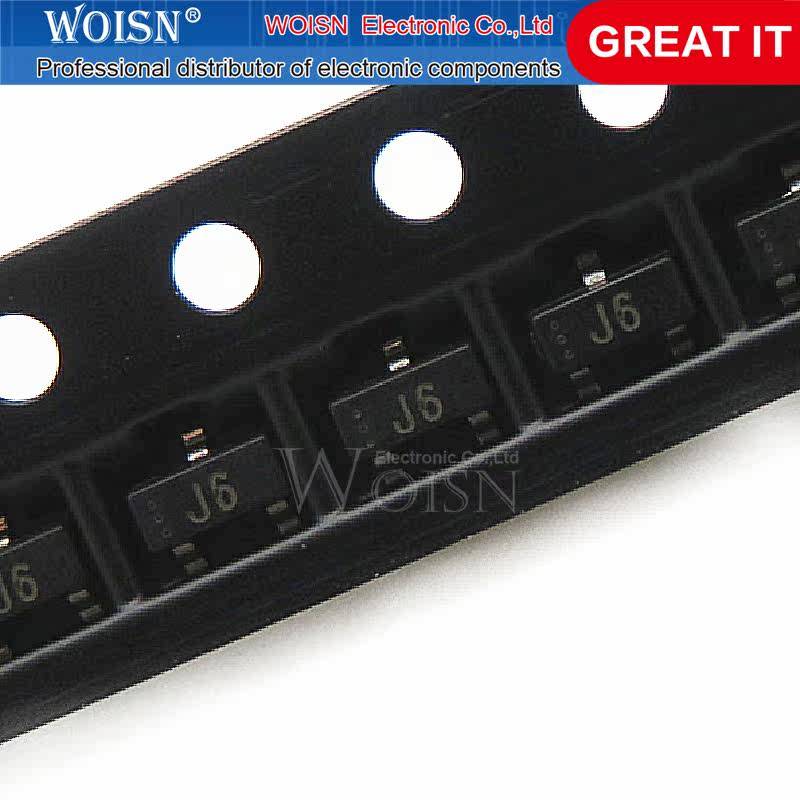 10PCS S9014 MMBT9014 silkscreen: J6 SOT-23