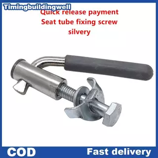 Twth จักรยาน Seatpost สกรูยึด Seatpost Qui-release Fasteners พับอานโพสต์ Seatpost Clamp คลิป QDD