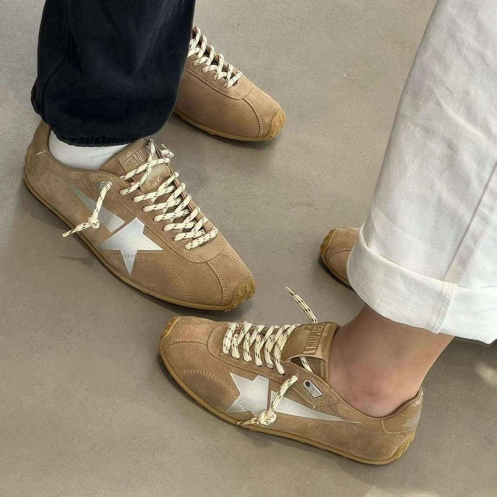GGDB รองเท้า GGDB25SS Marathon Series รองเท้าสกปรกขนาดเล็กหนังวัว Suede Horsehair Cowhide Outsole Ca