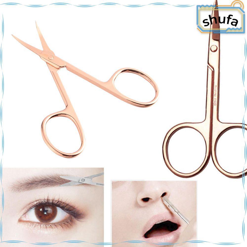 SHUFA เครื่องมือกําจัดขนการดูแลส่วนบุคคลสแตนเลสตัดขนจมูกร้อน