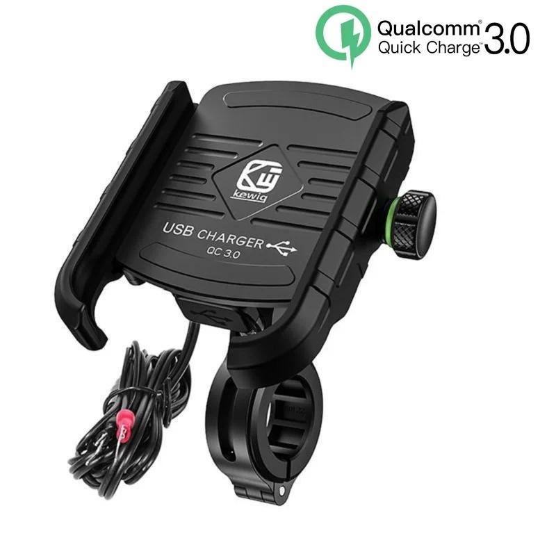 E Motorcycle Mobile Phone Holder Stand Mount for Moto Motorbike Cell Phone GPS Support with Waterpro